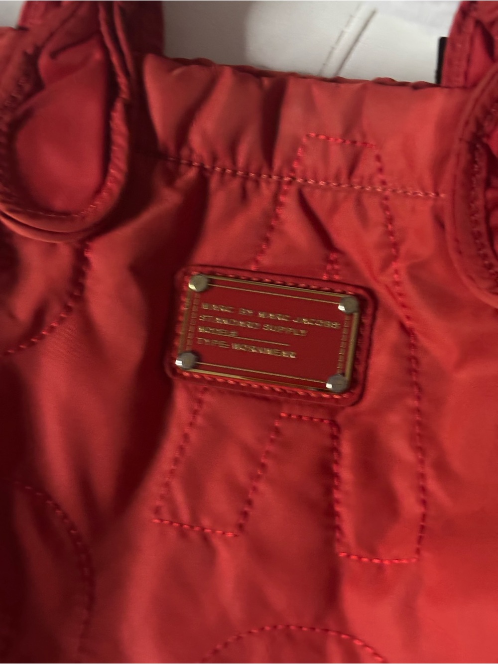 Marc by Marc Jacobs Standard Supply – Red Quilted Accessory